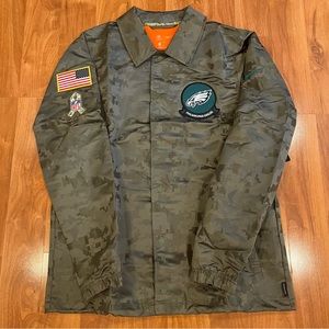 New Nike Philadelphia Eagles Salute To Service Jacket Size L